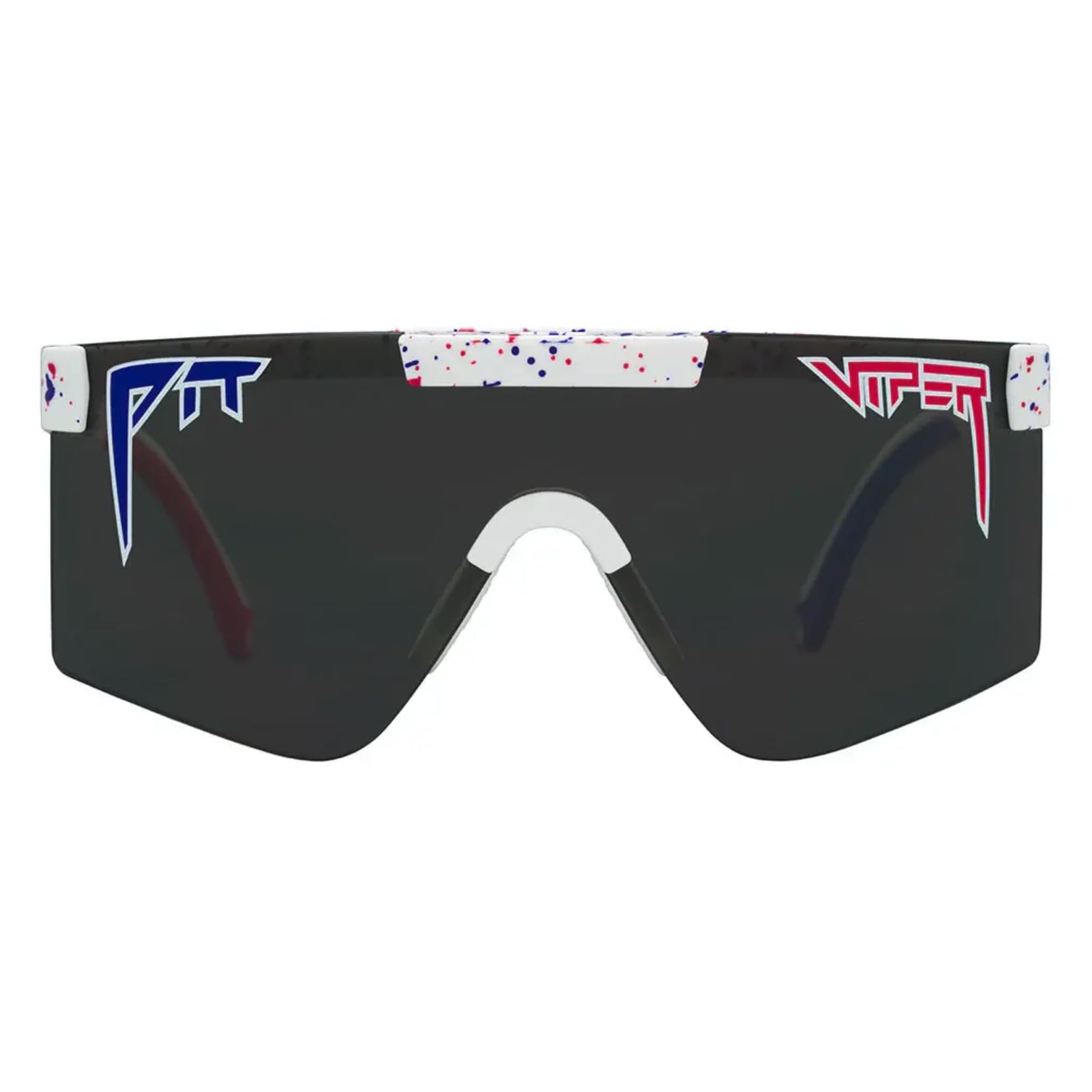 Pit Viper Sunglasses I The Original 2.0 I Wide Fit I 100% UV Lens, Indestructible Frame I Turbo Adjustable for Perfect Fit I Micro Fiber Bag & Retainer Straps I Smoke Lens, Black Frame
