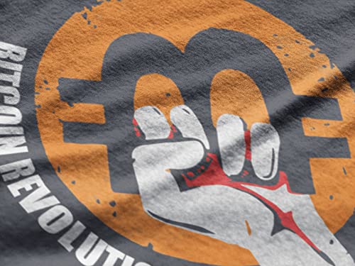 Men's Graphic T-Shirt Bitcoin Revolution HODL BTC Crypto Traders Eco-Friendly Limited Edition Short Sleeve - Image 6