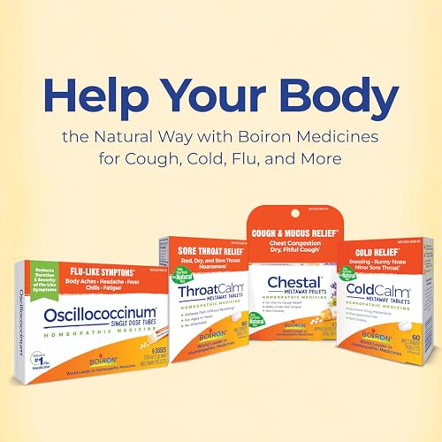 Boiron Chestal Adult Cold and Cough Syrup for Nasal and Chest Congestion, Runny Nose, and Sore Throat Relief - 6.7 Fl oz - image 6