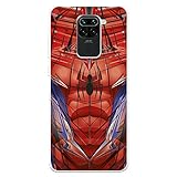 Imagen describiendo el producto Funda Oficial de Marvel Spiderman para Xiaomi Redmi Note 9