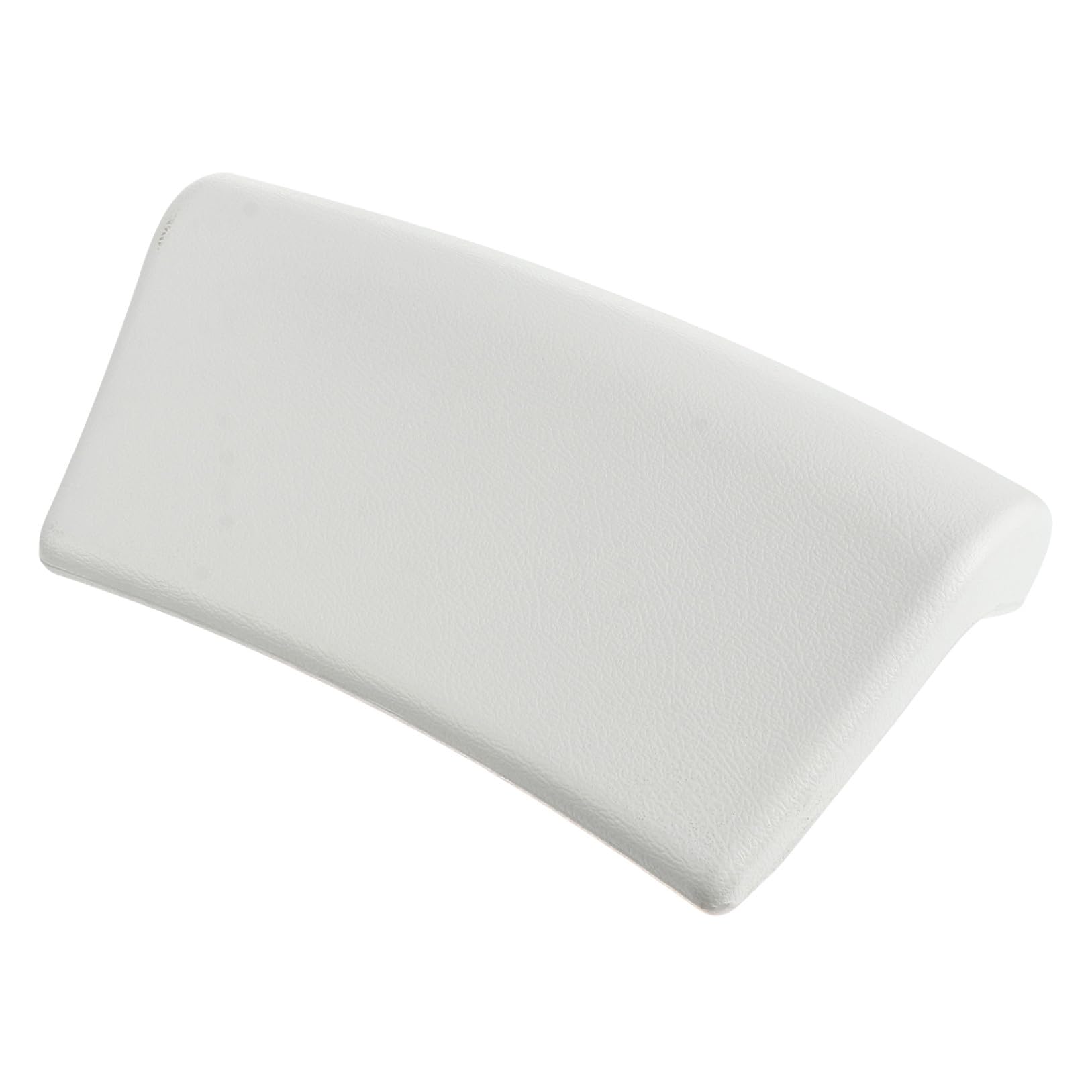 VICASKY Cuscino Ventosa Antiscivolo Bianco Morbido e Confortevole per Vasca da Bagno in Pu Relax e Supporto Collo per Casa e Spa