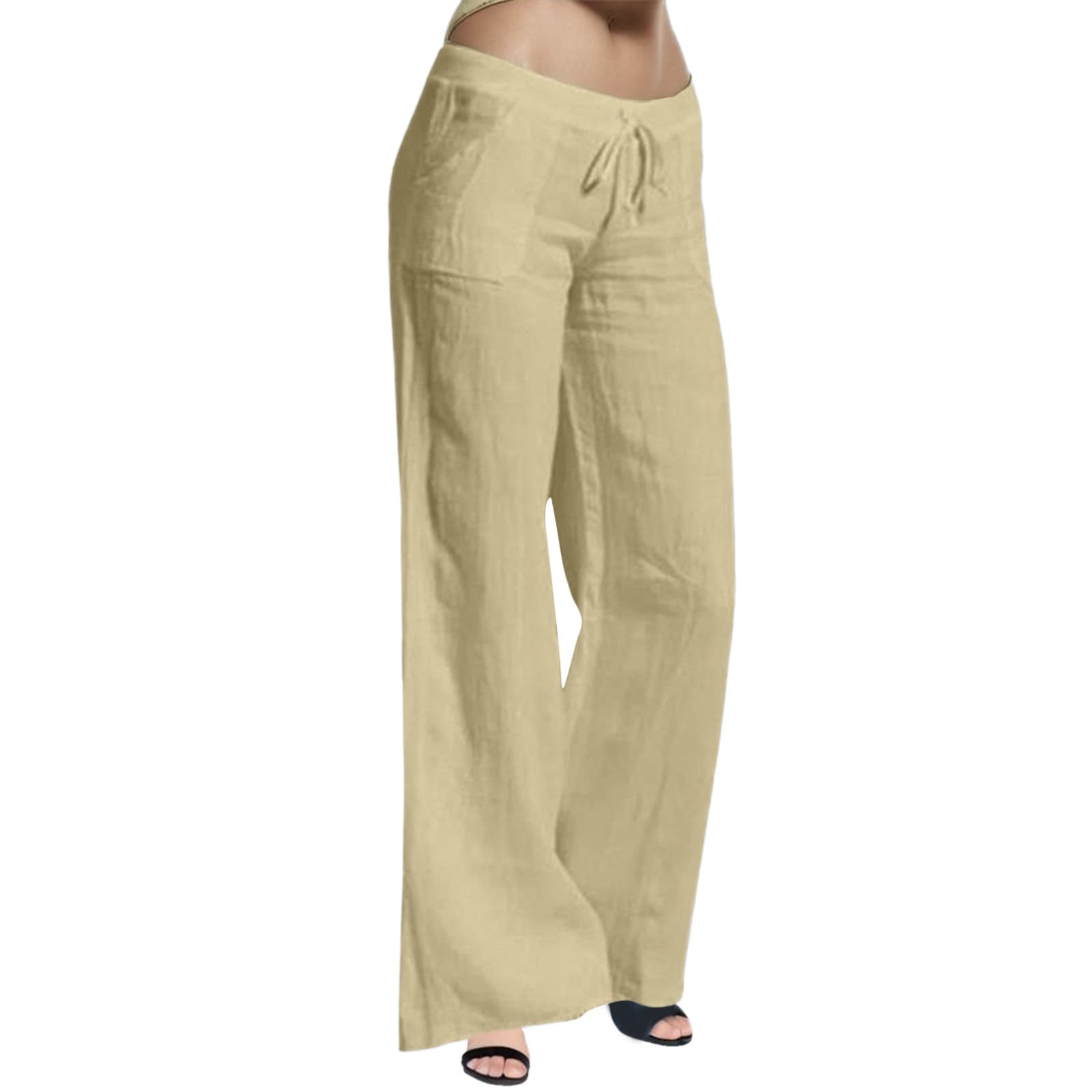 Slim Fit Pants for Women High Waist Trousers Elegant Casual Design Lightweight Stretch Fabric Comfortable Office Wear or