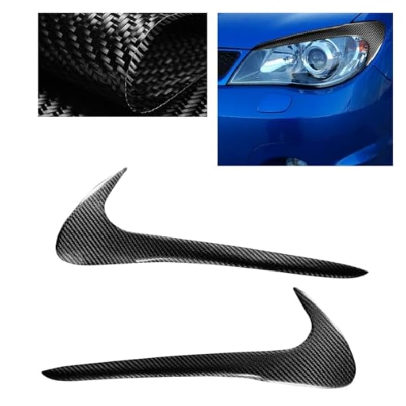 Cache-phares Subaru Impreza 2006-2007 : finition haut de gamme anti-rayures - 5