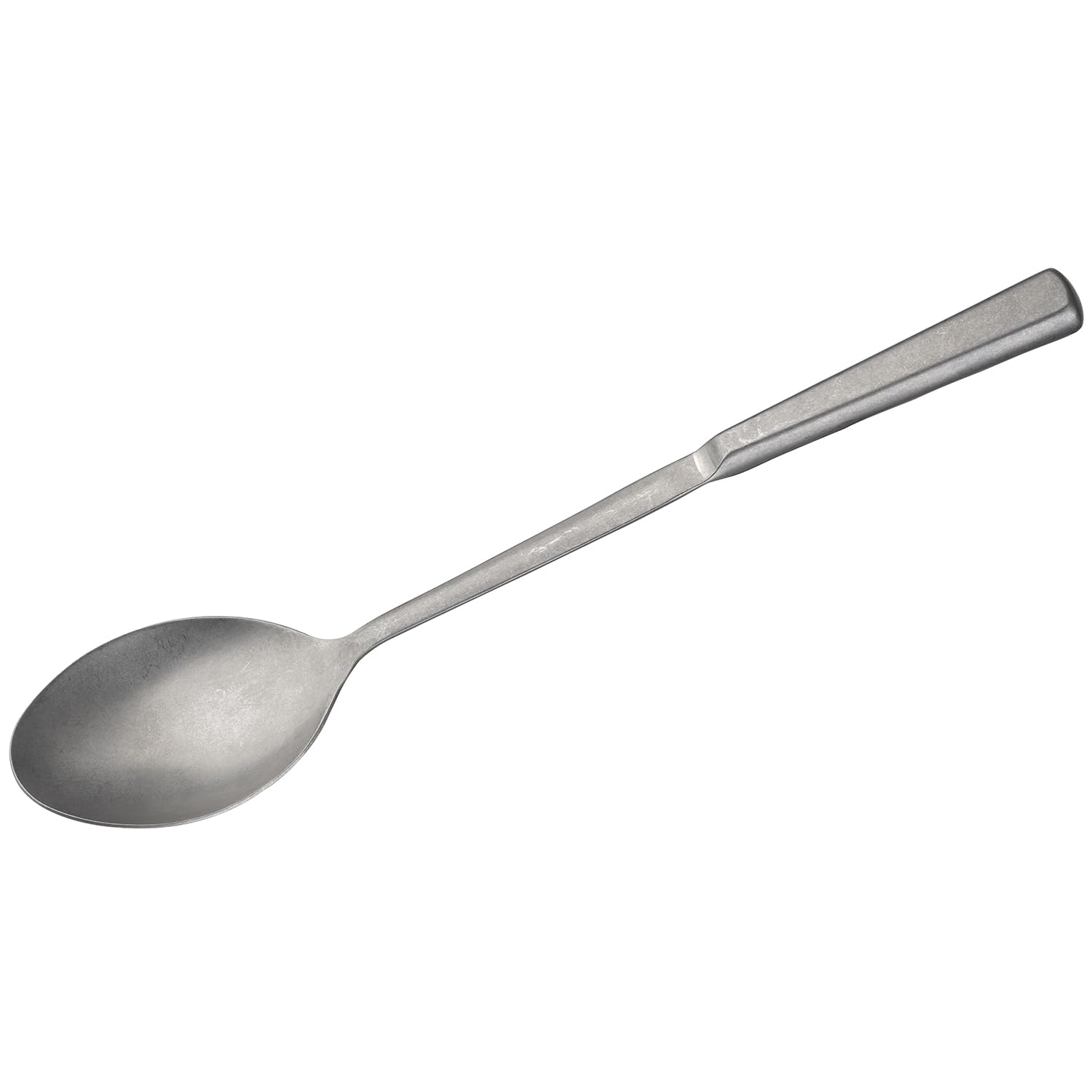APS Classic 75921 Serving Spoon 9.5 x 7 cm Handle 23.5 cm 18/0 Stainless Steel Vintage Look