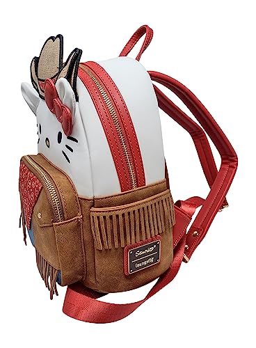 Loungefly Sanrio Hello Kitty Western Cosplay Womens Double Strap Shoulder Bag Purse2
