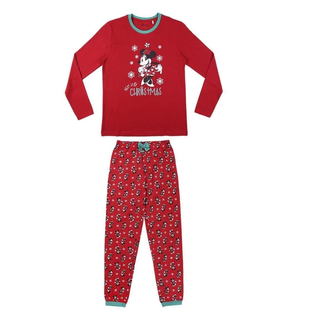 CERDÁ LIFE'S LITTLE MOMENTS Original Pijama Largo Single Jersey Mickey Cranberry