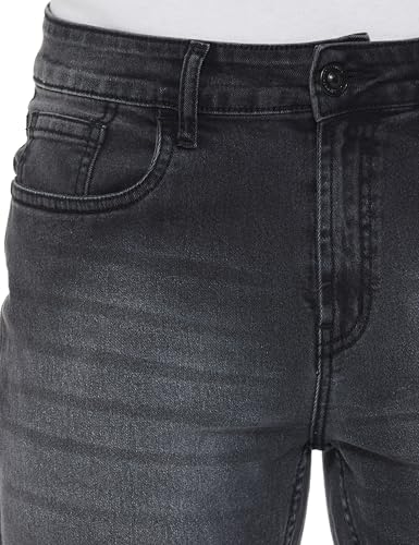 Image of INKD Men's Regular Fit Jeans - Mid-Rise | Cotton Blend | Lightweight | Classic 5 Pocket Styling