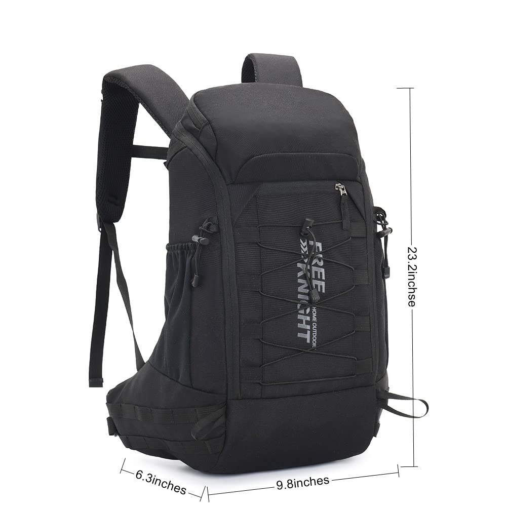 Bseash 40L Lightweight Waterproof Hiking Backpack with Rain Cover,Outdoor Sport Travel Daypack for Camping Climbing Skiing Cycling - Image 8