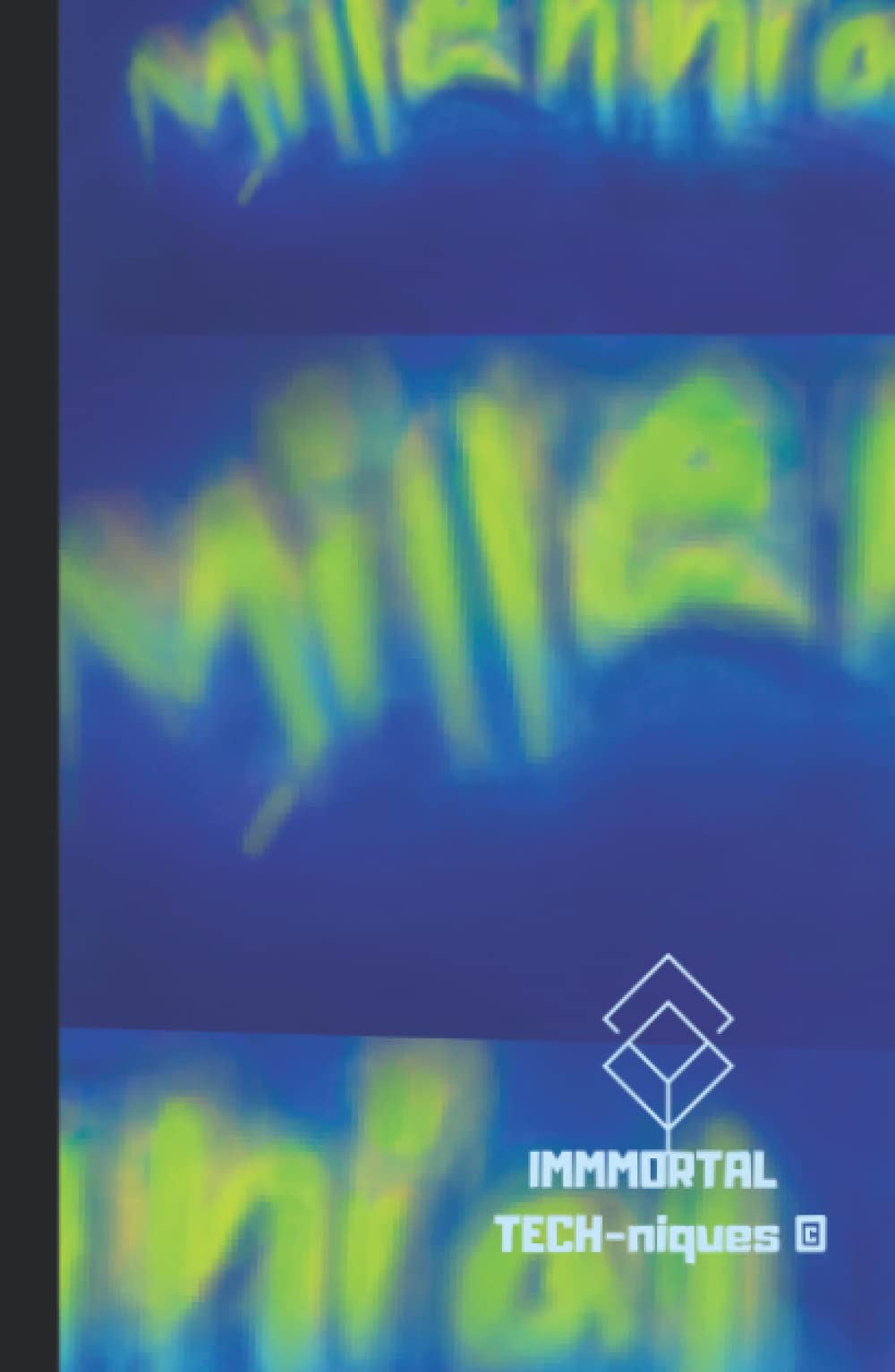 IMO-TECHniques© Lined Journal Notebook - College Ruled, ZepraumMillenials by Eli Marquez (Zepraum-Psy Set Paintings) 160 Pages, Medium 5.7 inches x 8 ... imagination, & identity physical & digital