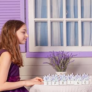 Watinc6pcsspringwoodendecorativesignslavenderthemedtabletopcenterpiecesignspurplelavendersfarmhouserusticpartydecorforspringholidayhome Urban Country Home Decor Watinc 6pcs spring wooden decorative signs lavender themed tabletop centerpiece signs purple lavenders farmhouse rustic party decor for spring holiday home urban country home decor