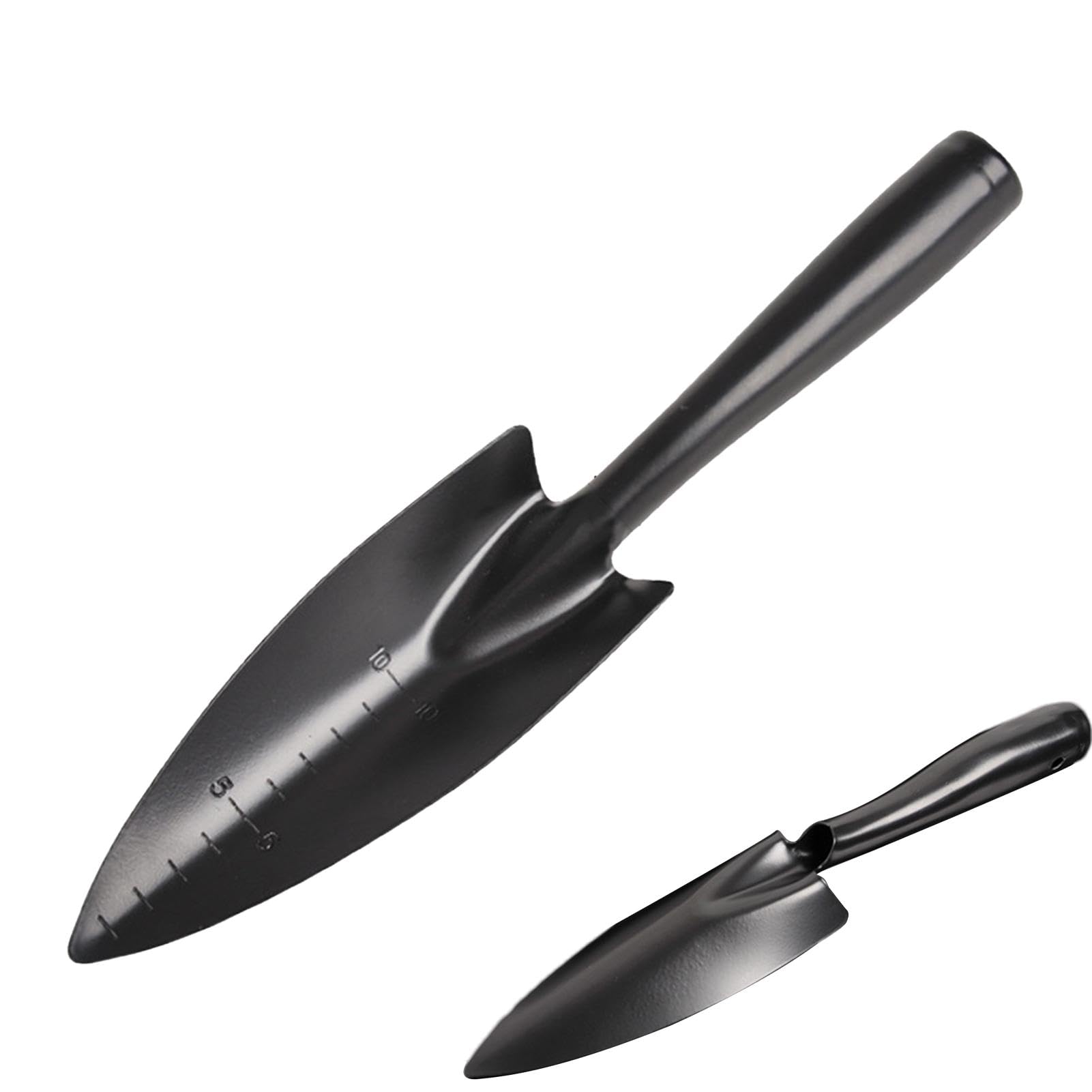 Giardino Shovel, Heavy-Duty Sand Beach Shovel, Metal Garden Spade Trowel, Ergonomic Hand Spade for Digging and Planting, Sturdy Small Gardening Tool for Outdoor Use