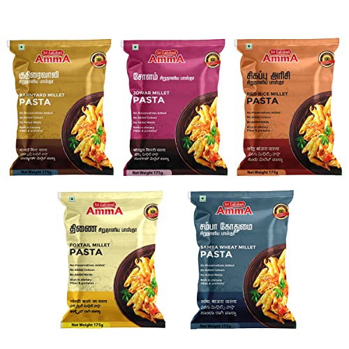 See full amazon price history chart for Sri Lakshmi Amma Millet Pasta | (Jowar, Foxtail, Barnyard, Samba Wheat, Red Rice) | (175 Grams) Pack of 5 Sri Lakshmi Amma Millet Pasta | (Jowar, Foxtail, Barnyard, Samba Wheat, Red Rice) | (175 Grams) Pack of 5 (B09MBDQ26J) Amazon Price History, Amazon Price Tracker