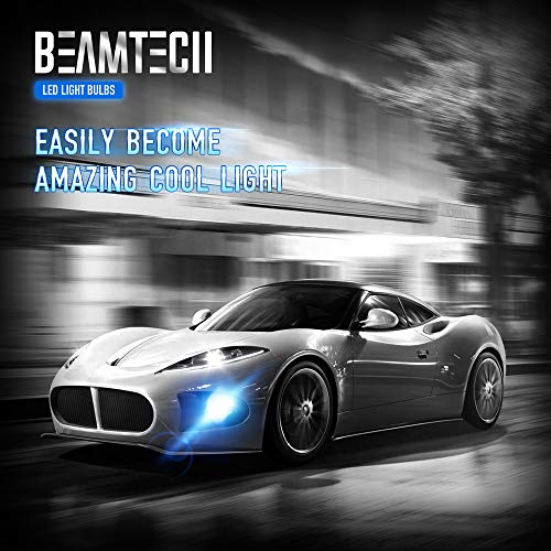Beamtech H11 Led Fog Light Bulb, Csp Chips 6500K 800 Lumens Xenon White Extremely Super Bright #TOP5