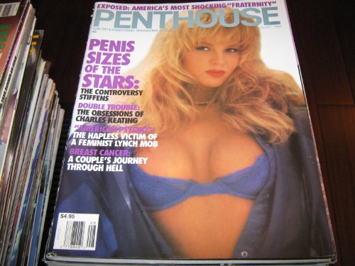 Penthouse August 1991 Penis Sizes of the Stars