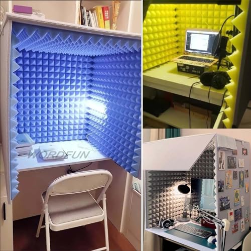 WORDFUN Cubo Portable de Aislamiento Acústico para Grabación Vocal miniatura 7
