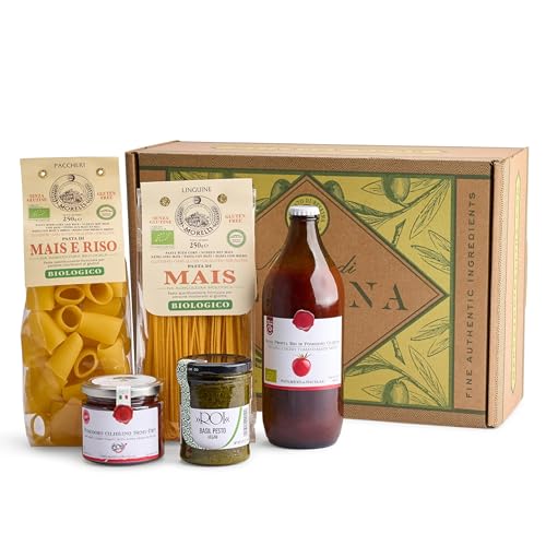 Mercato di Bellina Gluten-Free Vegan Gift Basket - Italian Organi...