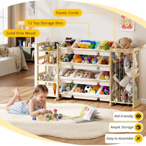 Large Kids Toy Storage Organizer DROPS TO - image 5