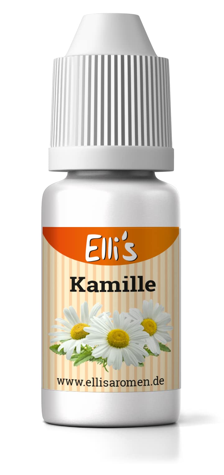 Ellis Aromas Chamomile Food Flavour | For Baking, Cooking & Drinks | Flavour Drops for Food | Calorie Free Flavour in Milk, Porridge & Yoghurt | 10 ml