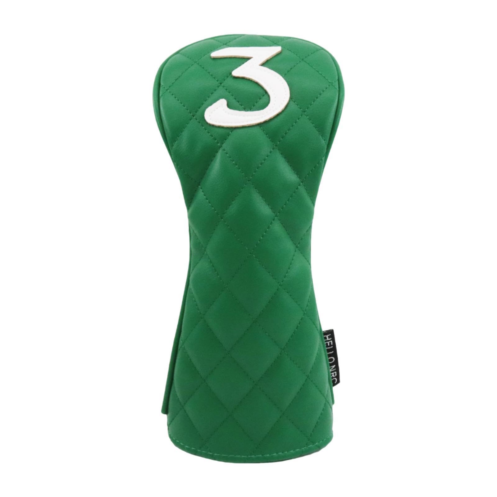 Couvre-club de golf en bois anti-rayures léger et imperméable Bleu marine 5