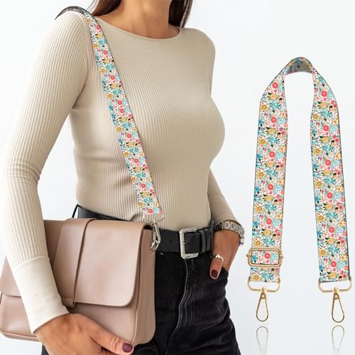 Image of Purse Strap Crossbody Shoulder Straps 1.5 inch Wide Replacement Adjustable for Women Girls Bag Aesthetic Cute