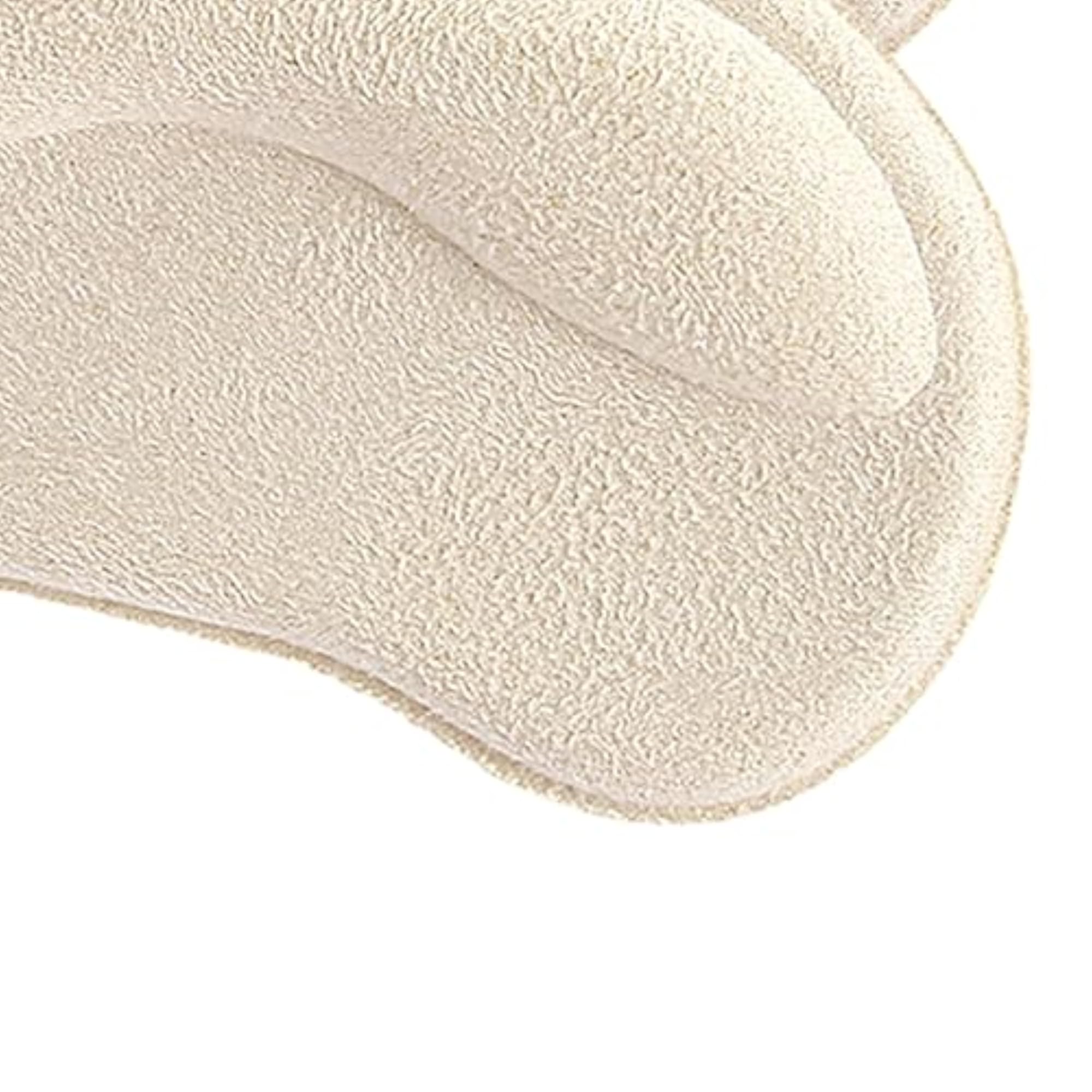 Protective Heel Cushion Pads for Oversized Shoes, Beige
