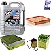 Produktbild QR-PARTS 69375937 Filter Set Inspektionspaket 5 Liter Liqui Moly Motoröl Top Tec 4600 5W-30 MANN-FILTER Innenraumfilter Luftfilter Ölfilter