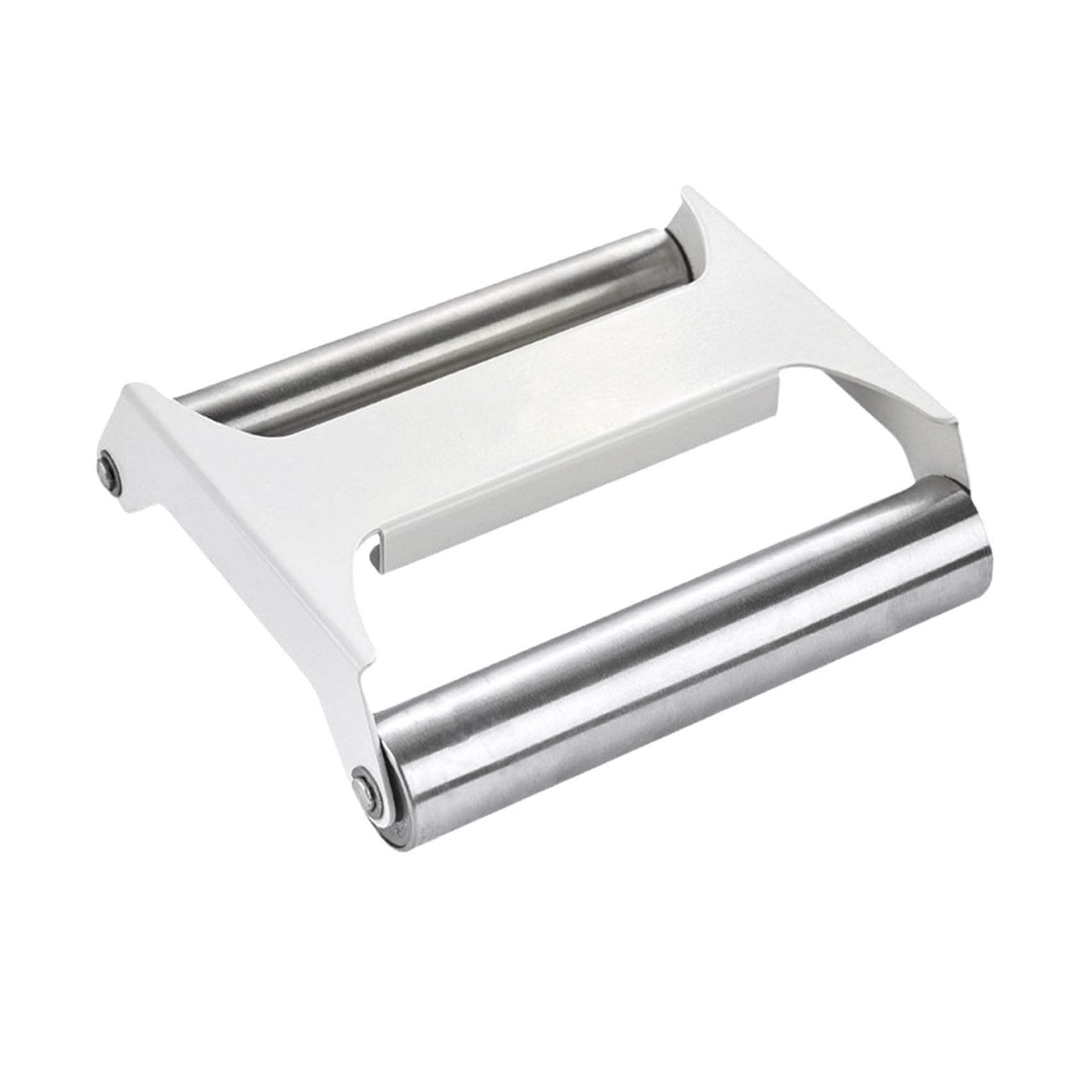 jojofuny Rodillo de Masa de Acero Inoxidable para Repostería Resistencia a Roturas y Diseño Ergonómico, Adecuado para Panaderías y Procesamiento de Pasteles