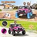 Hikole 24V Ride on Toys Car for Kids, 2 Seater Electric Cars with Remote Control, 20