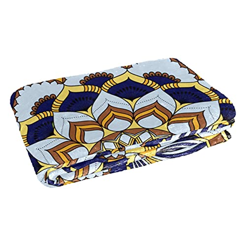 Couverture douce pour frissons canapé et lit plaid mandala réconfortant - 3