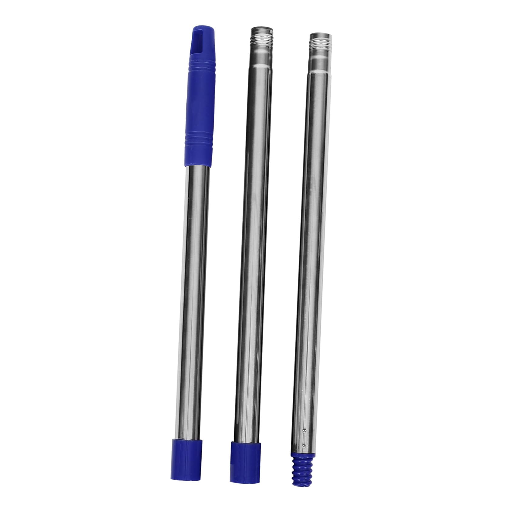 Healeved 5juegos Mop Mango De Secciones Varilla Inoxidable Para Reemplazo De Mop y Accesorio De Limpieza Para Áreas Difíciles De