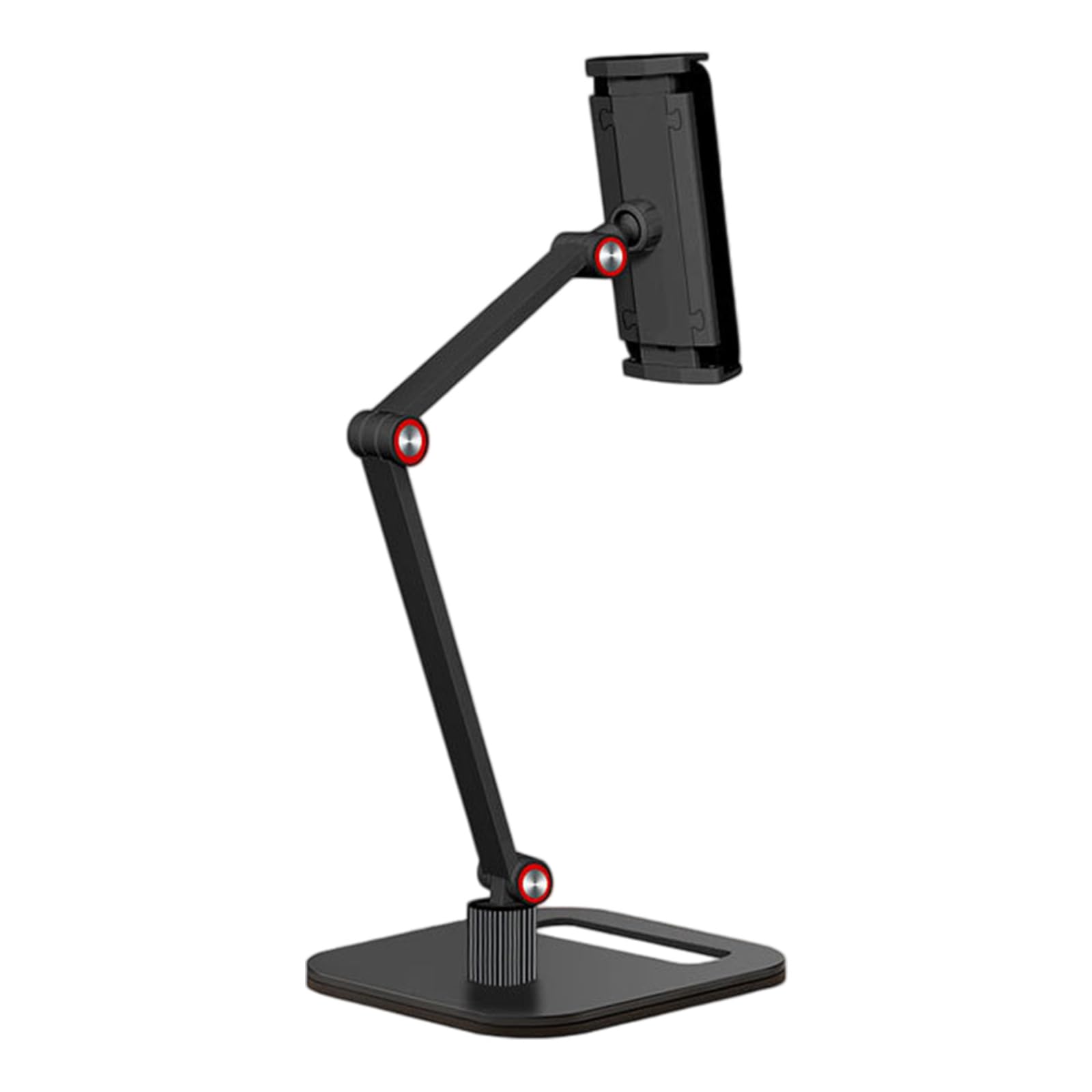 Nucelit Aluminium Adjustable Desk 360 Degree Rotating Tablet Stand Foldable Phone Holder Ergonomic Monitor Stand Arm Flexible Display Mount