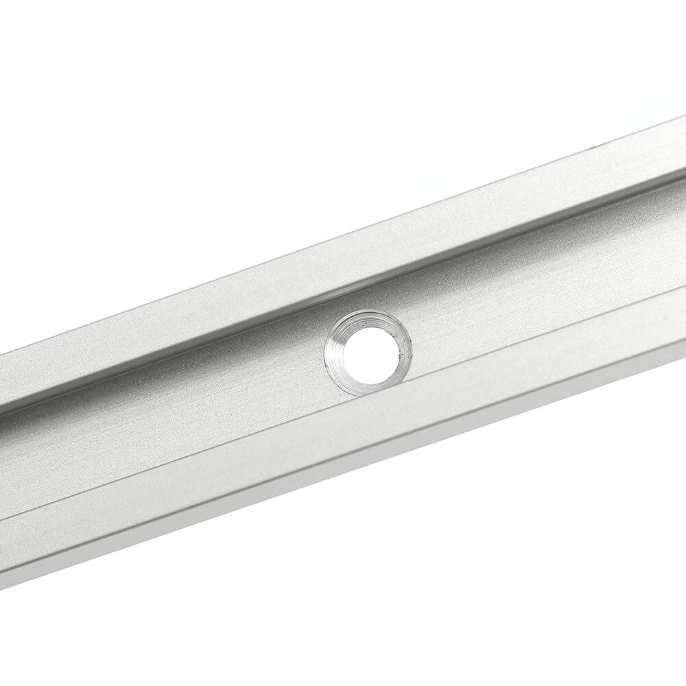 VIDOO Ranura T Rieles Herramienta Plantilla Inglete para Mesa Fresadora-800mm