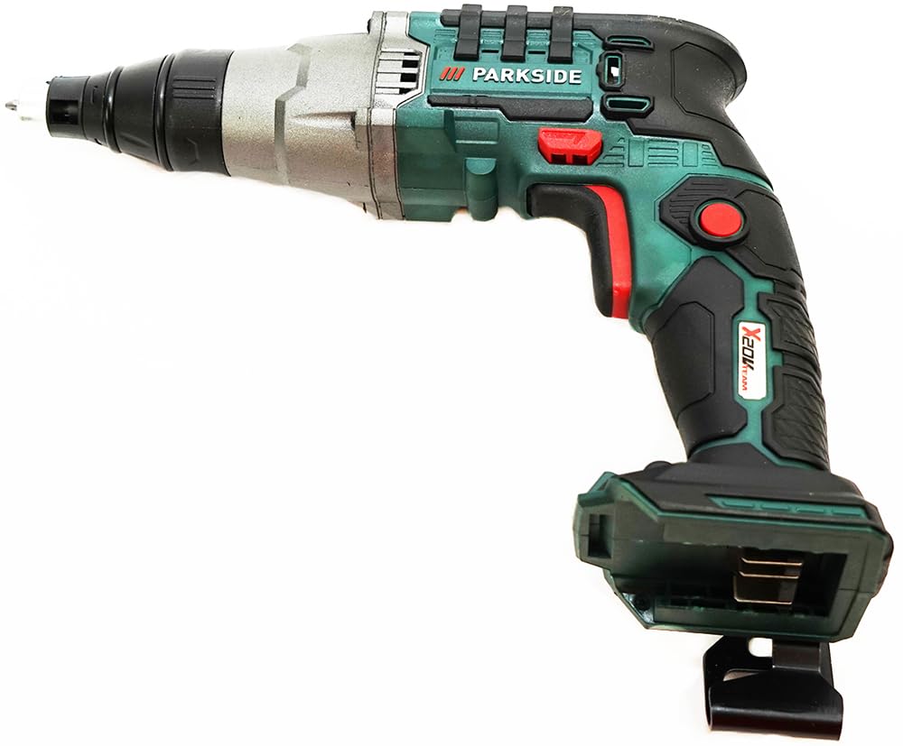 Pside Green Parkside® 20V Cordless Drywall Screwdriver 'Ptbsa 20-Li A1', Battery Powered, Quick Build Screwdriver