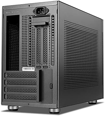 NOX XTREME PRODUCTS Micro Tower ATX-ITX, Capacity 7 Fans, GPU Installation, 2 x USB 3.0, Magnetic Anti-Dust Filter, Black