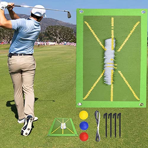 Analyse de la trajectoire de swing et posture avec tapis de golf portable - 2