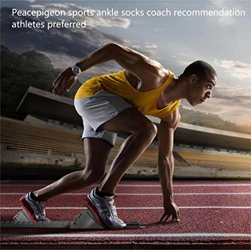 Athletic Running Ankle Socks for Men and Women - Anti Blister Low Cut Socks - 4 Pairs & 6 Pairs4