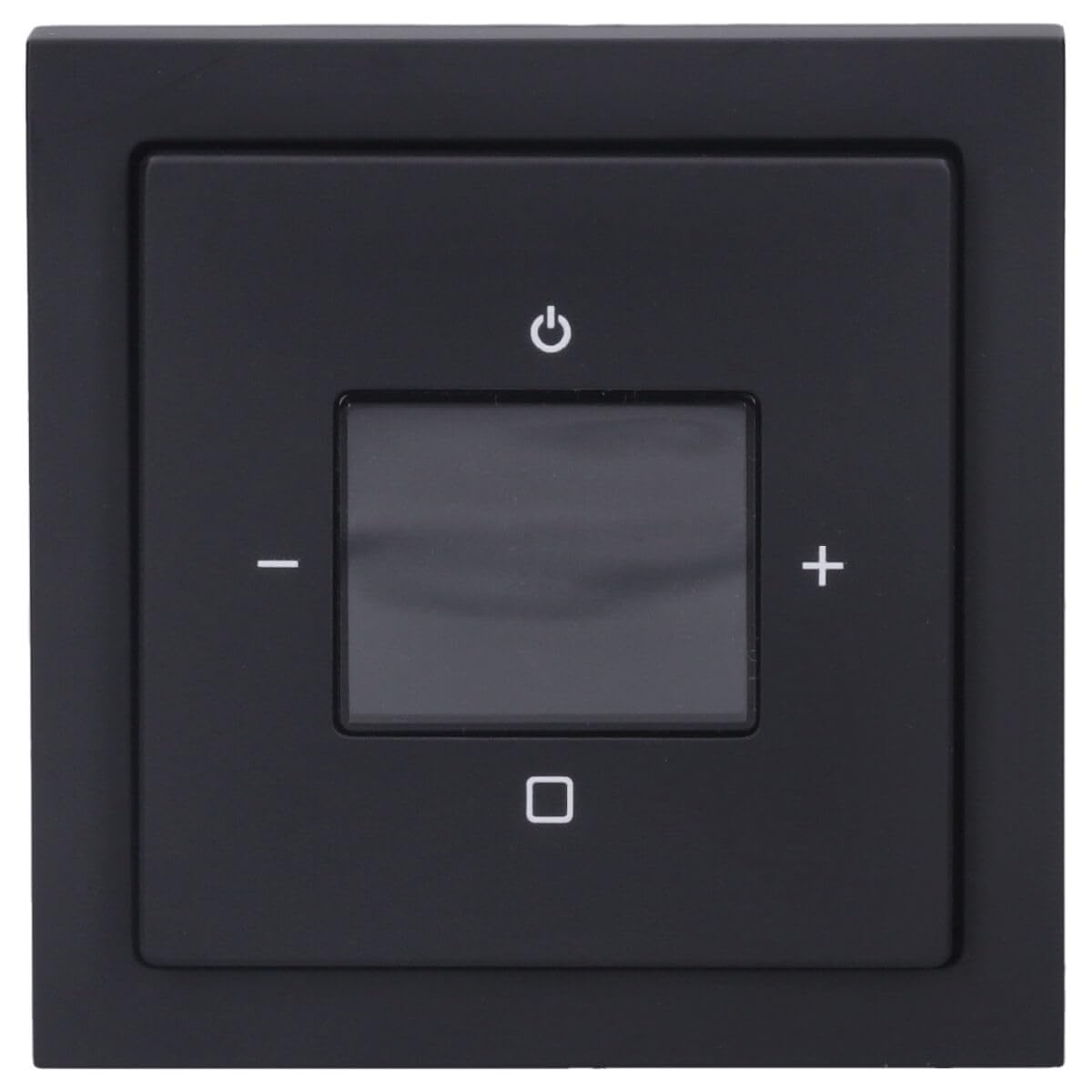 Busch-Jaeger Komplett-Set 8215 U-101 Unterputzradio DAB+ 8252-885-101 future® linear Zentralscheibe Schwarz matt 1721-885K future® linear 1-fach Abdeckrahmen Schwarz Matt