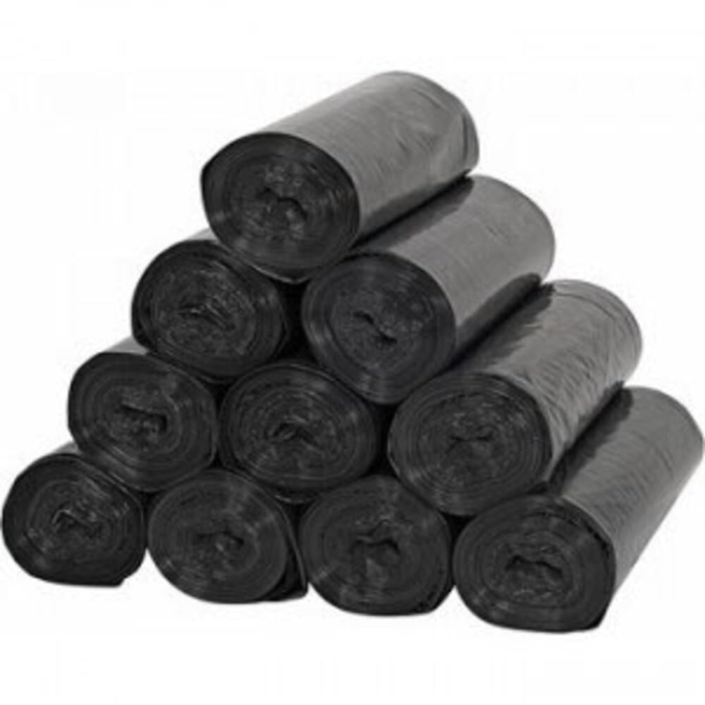 Bolsa de basura 85x105 100 Litros (pack 100 uni) (gramaje 120) resistente especial hosteleria, cocina, hoteles, sin cierre. 10 rollos