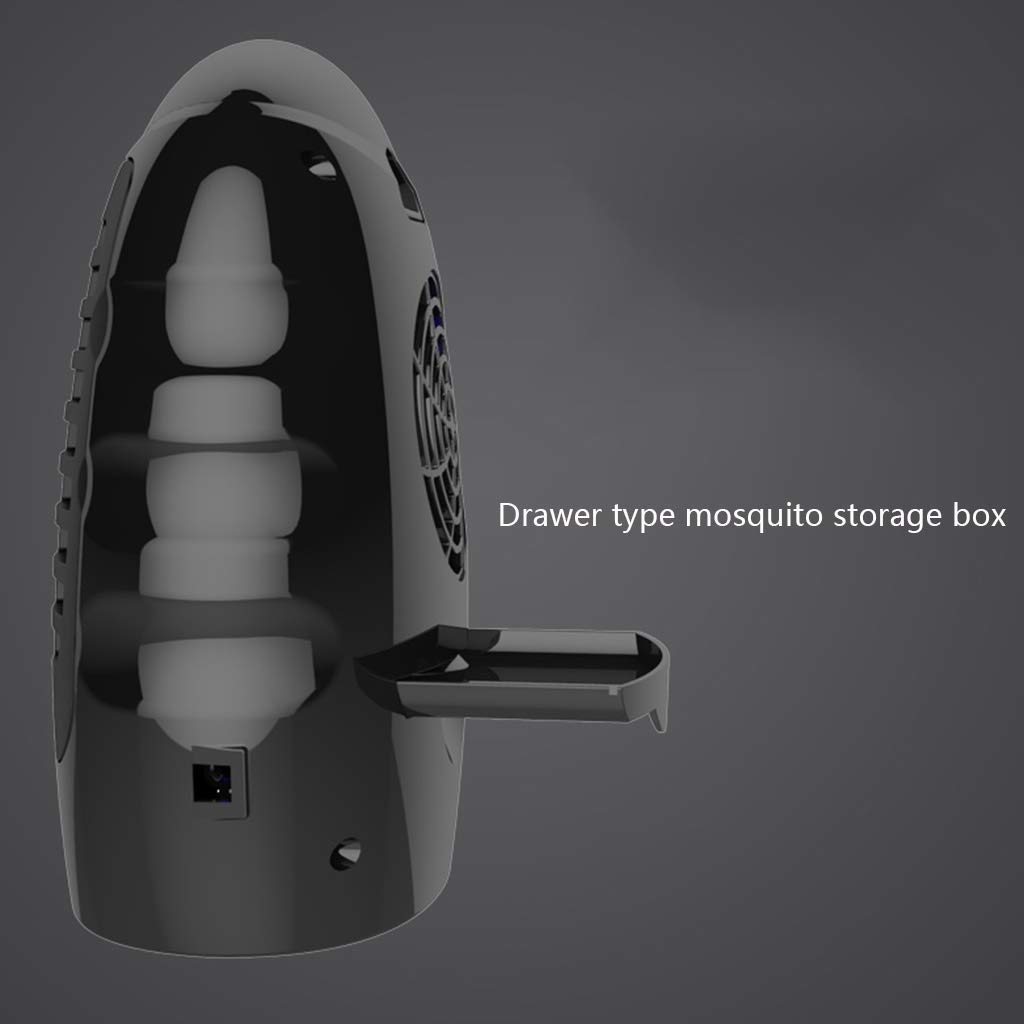 Trappola per zanzare Lampada antizanzare elettronica, Luce UV Zapper per zanzare Killer per insetti Non tossico per uso domestico Muto Bambino Camera da letto interna Uso cucina Lampada antizanzare a