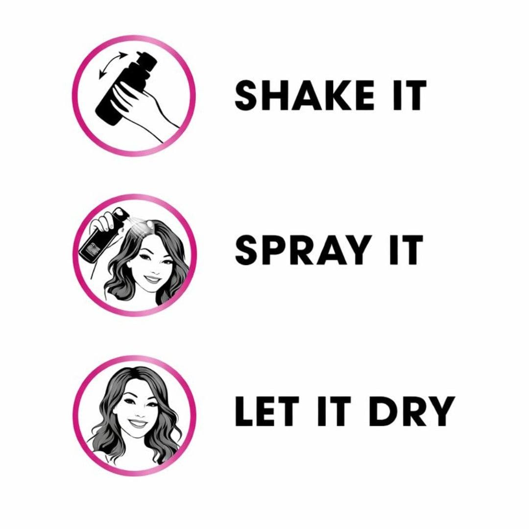 Syoss Root Retoucher Korektor do Włosów w Spray'U, Ciemny Brąz, 120 ml
