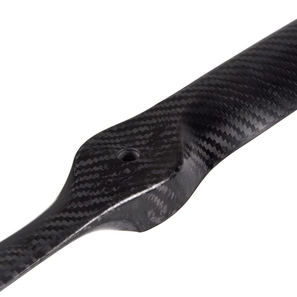 COMODO Part de reemplazo de Propeller de Fibra de Carbono para RC Fixed Wing Gas Plane Flight Repair Compatible con 19x8 19X10 20X8 22x10 23x9 23X9(19X10)
