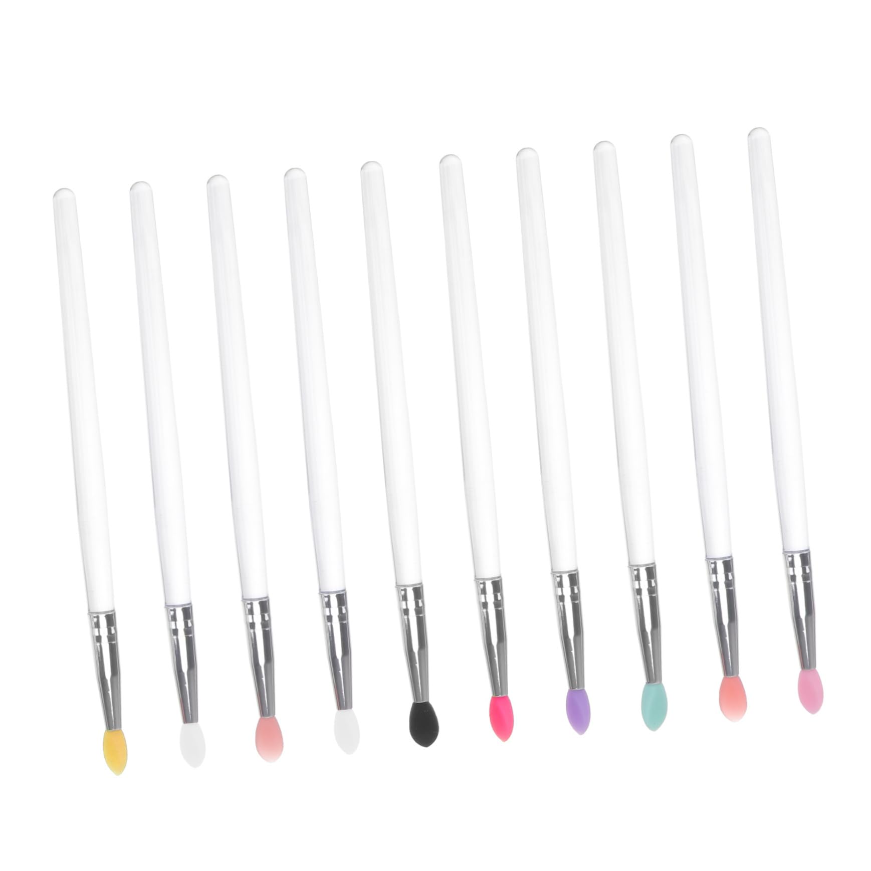 FRCOLOR 10pcs Eye Shadow Brush Set Eye Makeup Brushes for Women Eyeshadow Applicator Makeup Tools Kit