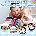 EIHOO Baby Mirror Tummy Time Toy,High Contrast Baby Toys for Newborn,Extra-Large & Multi-Use Design Indestructible Baby Book Perfect 0-6-12 Months Infant Sensory Toys Gift