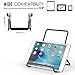 MoKo Foldable Tablet Stand, Adjustable Portable Metal Holder Cradle for 9-12.9