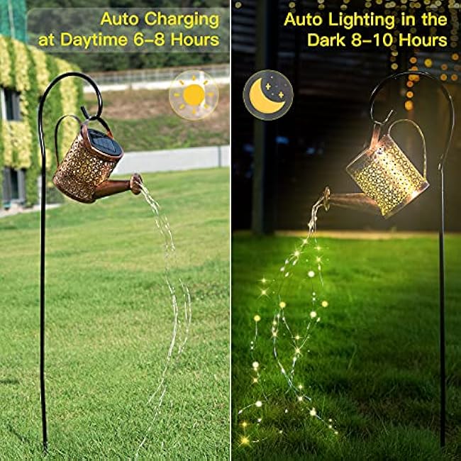 Solar Light Outdoor Decorative Hanging Lanterm, Waterproof, Prefert for Your Garden, Table, Patio, Yard, or Pathway