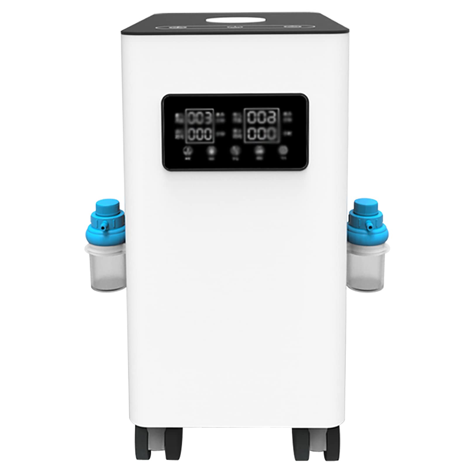 Hydrogen Machine 1500(1000 H+500 O) ml/min for Inhalation, Hydrogen Water Generator with Universal Wheels, 99.99 Percent High Purity PEM Water Ionizer, Model: XQS-1000
