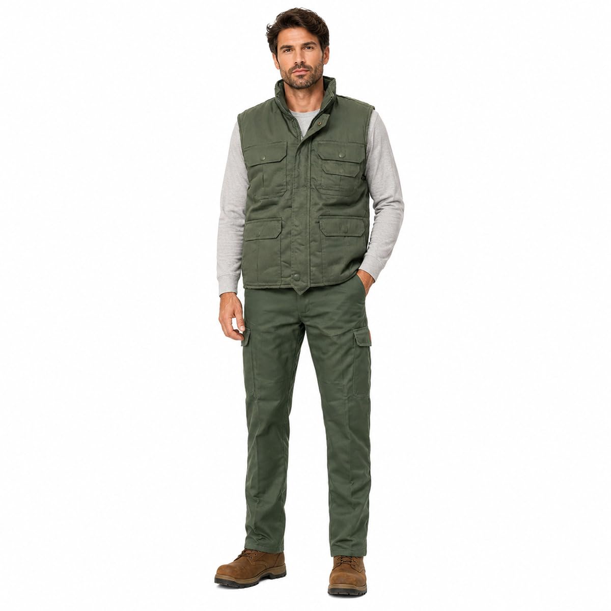 fratelliditalia.org Kit da caccia professionale con gilet e pantaloni Personalizzabile con il tuo logo aziendale