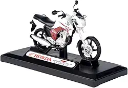 1/18 MOTO HONDA CG TITAN 150 2014 BRANCA