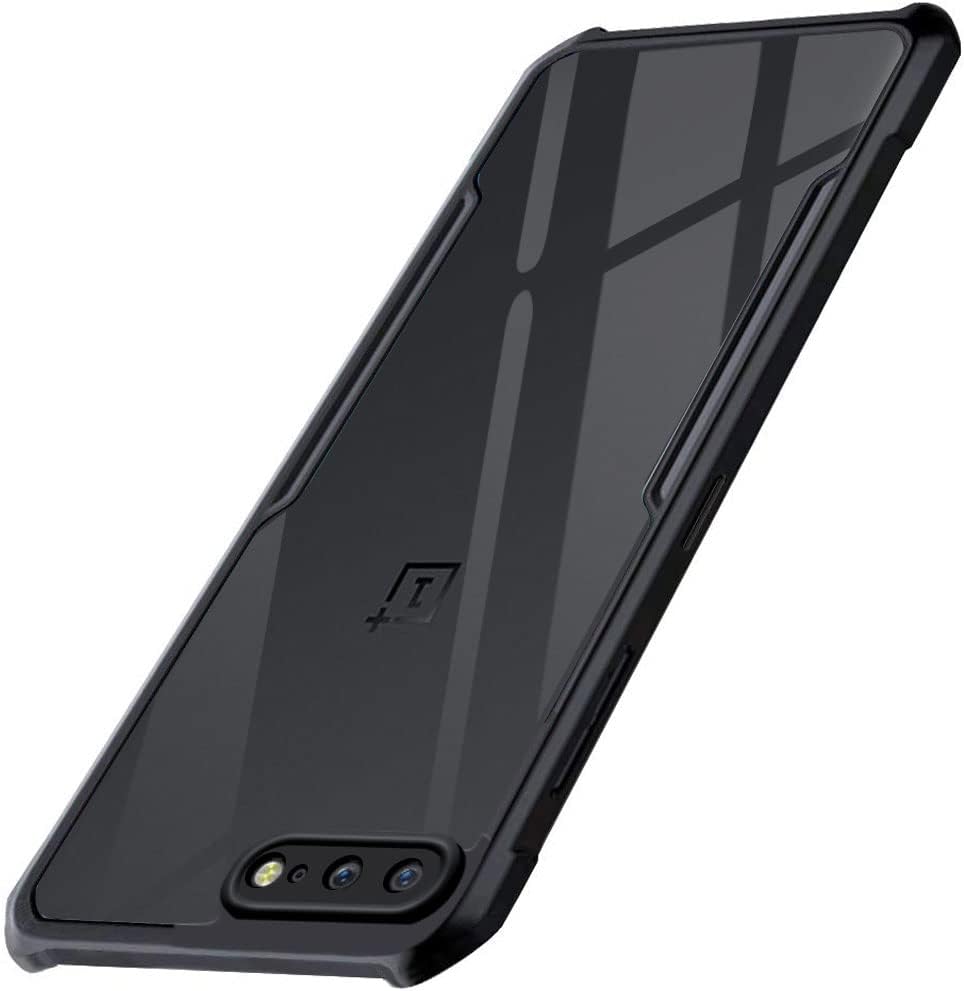 TheGiftKart Shockproof Crystal Clear OnePlus 5 Back Cover Case | 360 Degree Protection | Protective Design | Transparent Back Cover Case for OnePlus 5
