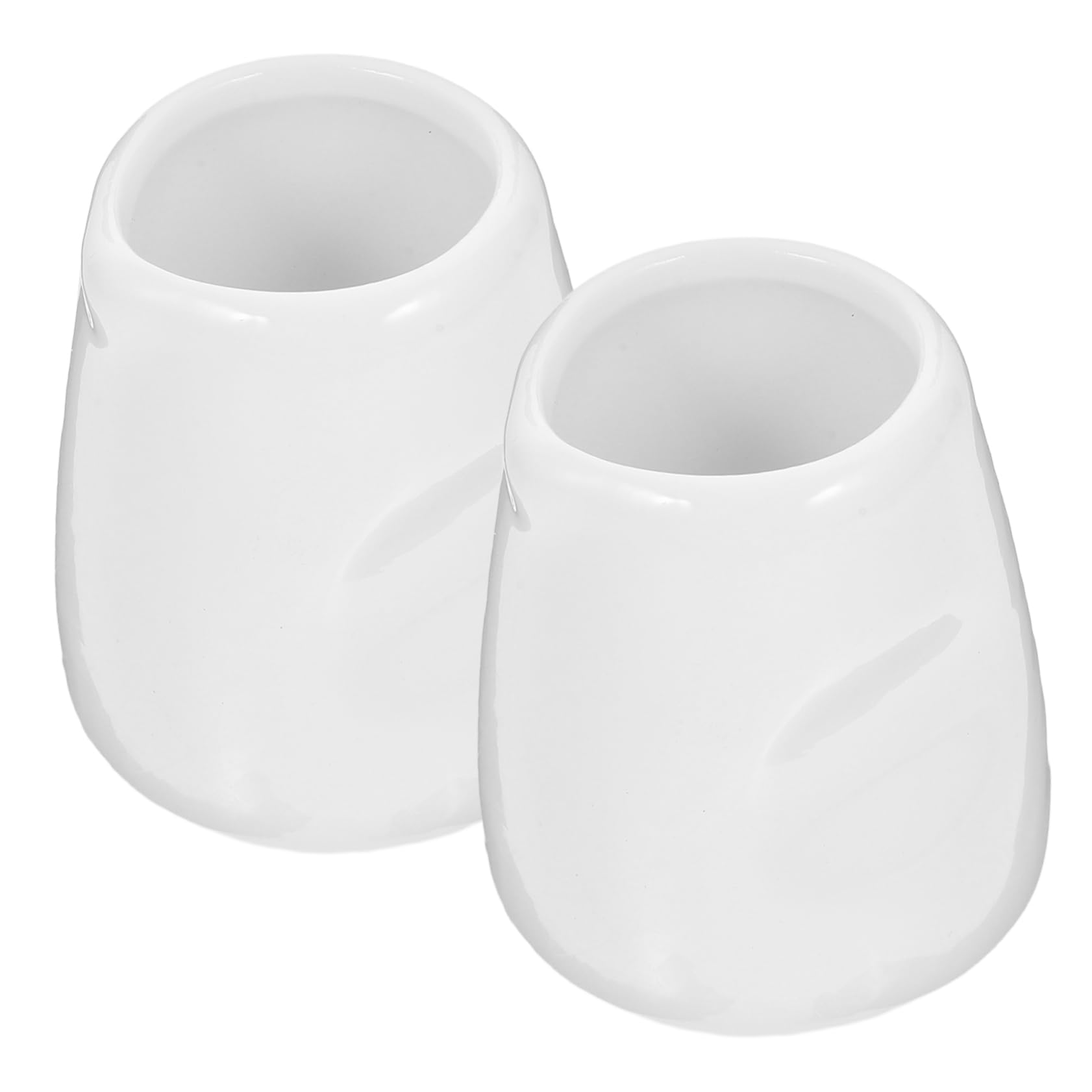 Alipis 4 Sätze Mini Keramik Sauciere Weißes Saucenkännchen Für Milch Soßen Und Dips Für Restaurant Bar Und Zuhause Langlebig Und Leicht Zu Reinigen 2 Stück * 4
